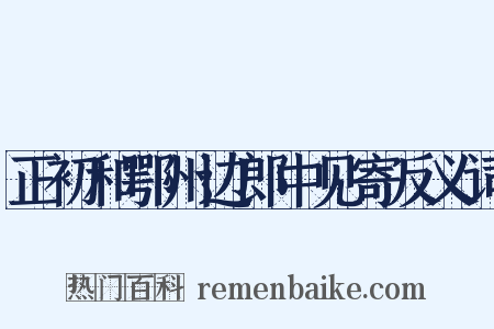 正初和鄂州边郎中见寄反义词是什么意思的图片